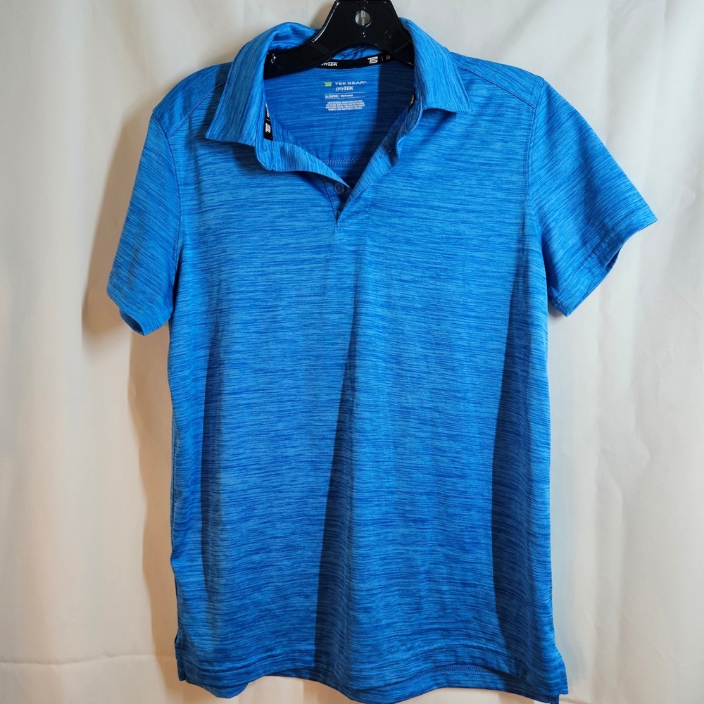 Tek Gear Drytek‎ Polo Shirt Athletic Activewear Blue XL(18/20)